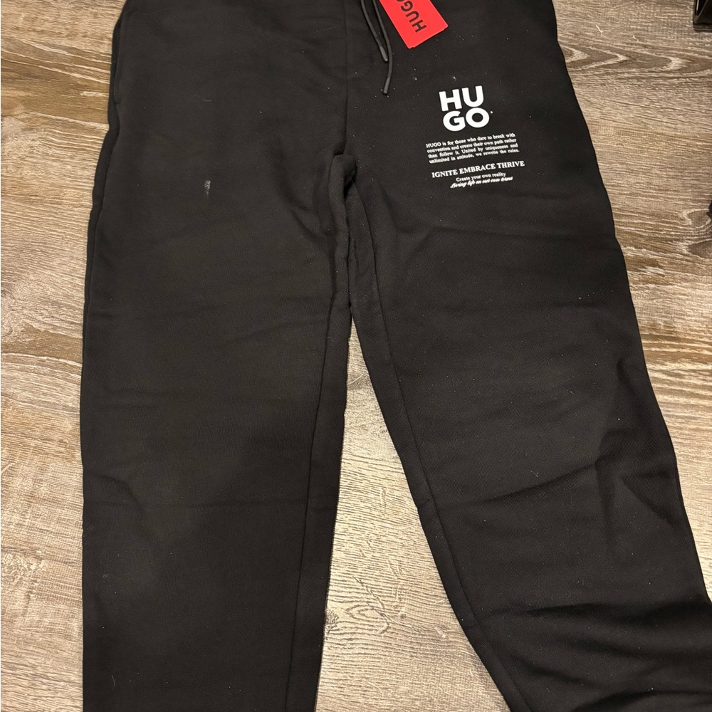 HUGO Black Sweatpants